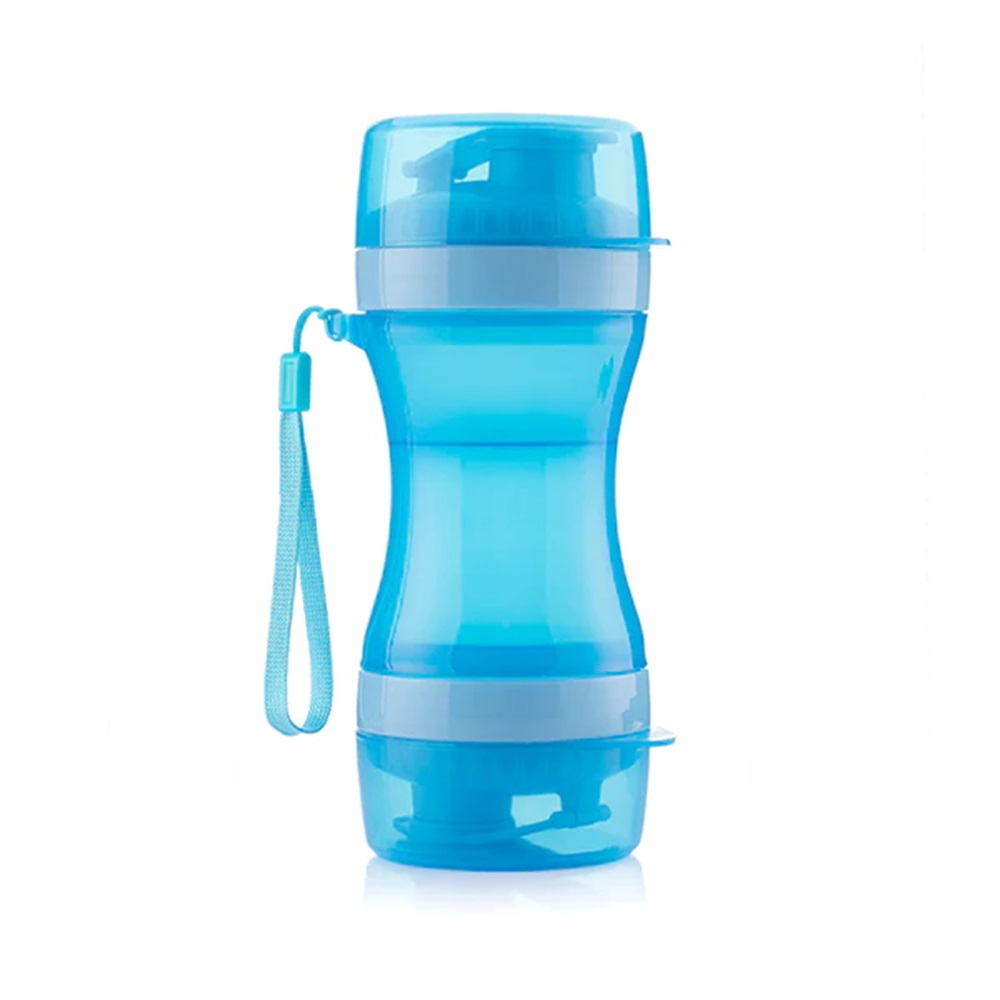 Wasserflasche Hund Blau